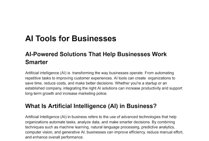 website content for home, about, services, and faq pages